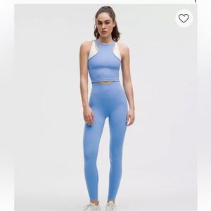 NWT Lululemon Women’s Glow Up HR Tight Leggings 2 BLUE